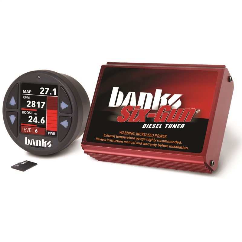 Dodge Ram 2500 Engine Tuner - Banks Power - Six-Gun Diesel Tuner with iDash-1.8 DataMonster - `03-`05